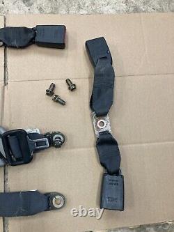 02-05 Lexus IS300 Black Seat Belt Set Complete OEM Driver Pass Left Right Buckle