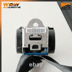 06-13 Bentley Continental Flying Spur Rear Center Middle Seat Belt Black Oem