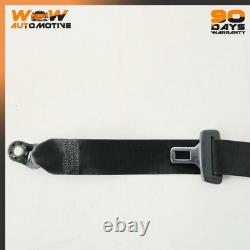 06-13 Bentley Continental Flying Spur Rear Center Middle Seat Belt Black Oem