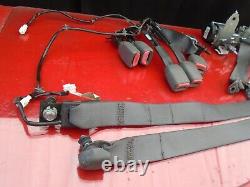 07 08 Nissan Sentra 2.0l Seat Belt Seatbelt Set Oem Gray