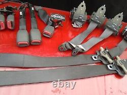 07 08 Nissan Sentra 2.0l Seat Belt Seatbelt Set Oem Gray