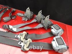 07 08 Nissan Sentra 2.0l Seat Belt Seatbelt Set Oem Gray
