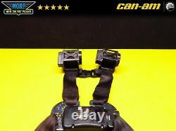 17-21 OEM Can Am Maverick X3 Retractable Seat Belts 4 Point Safety Belts Harness