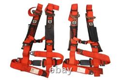 17 Yamaha YXZ1000R Seat Belt Assembly 5 Point Harness Driver & Passenger Pro