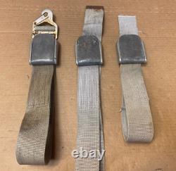 1956-1964 Ford Fairlane Mustang FoMoCo Script Autocraft Seat Belts
