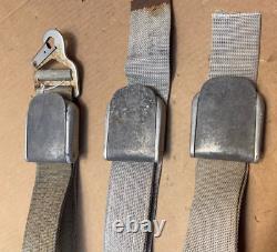 1956-1964 Ford Fairlane Mustang FoMoCo Script Autocraft Seat Belts