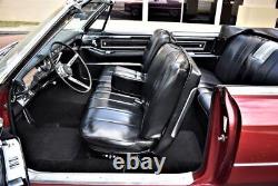 1965-70 GM Cadillac Deville Convertible FRONT Seat Belt SET -6 Pieces BLACK VGC