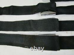 1968 1969 Chevrolet Corvette Black Seat Belts Harness