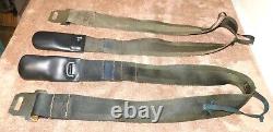 1968 1969 Mustang Fastback Coupe Cougar ORIG BLACK SHOULDER HARNESS SEAT BELTS