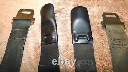 1968 1969 Mustang Fastback Coupe Cougar ORIG BLACK SHOULDER HARNESS SEAT BELTS