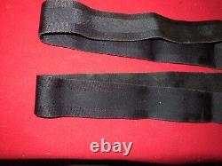 1968 72 Chevelle SS GTO Cutlass 442 Skylark GS black shoulder harness belts GM