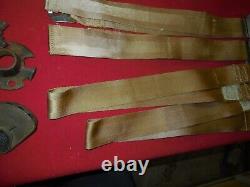 1969 72 Chevelle GTO 442 Cutlass GS Skylark gold deluxe shoulder harness belts