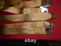 1969 72 Chevelle GTO 442 Cutlass GS Skylark gold deluxe shoulder harness belts