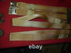 1969 72 Chevelle GTO 442 Cutlass GS Skylark gold deluxe shoulder harness belts