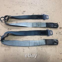 1969 Mustang ORIGINAL FORD BLUE SHOULDER HARNESS SEAT BELTS One Pair