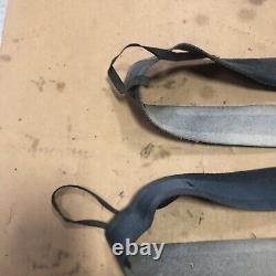 1969 Mustang ORIGINAL FORD BLUE SHOULDER HARNESS SEAT BELTS One Pair