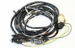 1970-1972 Nova Rear Body Light Wiring Harness witho seat belt warning LH Side ONLY