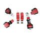 1972-73 Chevrolet Corvette Red 3 Point Seat Belts Retractable Shoulder Harness