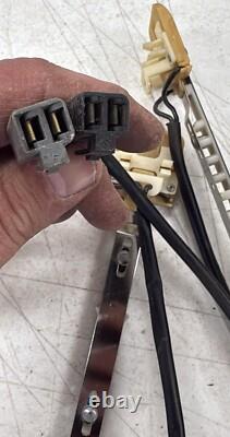 1972 Chevelle SS Monte Carlo Bucket Seat Belt Indicator Units & Wiring Harness