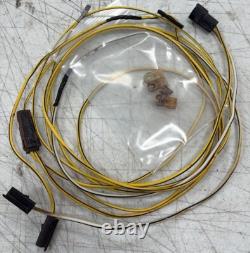 1972 Chevelle SS Monte Carlo Bucket Seat Belt Indicator Units & Wiring Harness