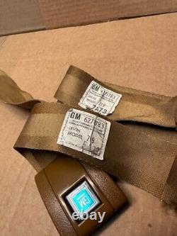 1973 GM Unknown Seat Belts & Retractors Irvin Model 719 Factory GM 6271783