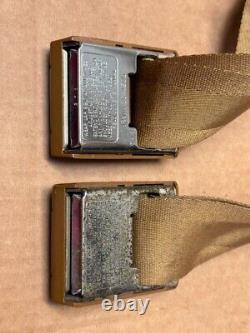 1973 GM Unknown Seat Belts & Retractors Irvin Model 719 Factory GM 6271783