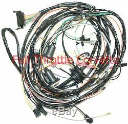 1975 Corvette Rear Body Wiring Harness Without Seatbelt Interlock System