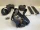 1984-1996 Corvette C4 Coupe Black Seat Belt Set Retractor Harness Lh Rh