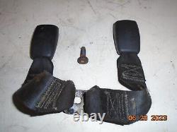 1997-2006 Jeep Wrangler TJ LJ Rear Female Seat Belts black Buckle 015