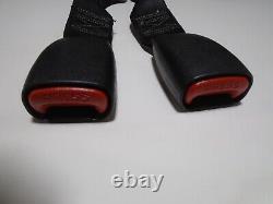 1997-2006 Jeep Wrangler TJ Rear Female Seat Belts Black Buckle 1018