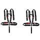 1Pair 3 5-Point Universal Racing Harness Quick Release Safety Seat Belt ATV UTV