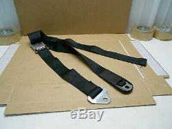 1 1968 Corvette Orig Black Seat Belt Shoulder Harness Complete #a85 Option L88