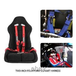 1/2PCS 4-Point Racing Seat Belt Harness With Shoulder Pad For UTV ATV Go-Kart