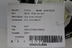 2016 BMW M235i LH Driver Seat Belt Retractor 72117284487