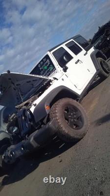 2016 Jeep Wrangler OEM White Seat Belt Used, 131k Miles, Warranty 6 Months