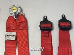2022 Ferrari 488 Evo Challenge Sabelt Seat Belt Harness OEM Assembly Red EVO