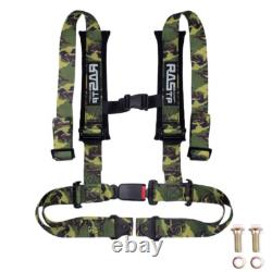 2PCS 2 4Point Racing Car Harness Sport Quick Release Safety Universal Seat Belt