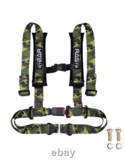 2PCS 2 4Point Racing Car Harness Sport Quick Release Safety Universal Seat Belt