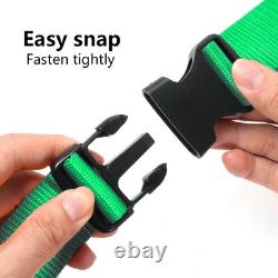 2PCS 2 Straps 4 Point Safety Harness Gray Racing Seat Belts For ATV UTV Go-Kar