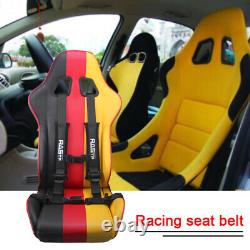 2X Racing RASTP Universal Vehicle Auto Car Safety Seat Belt Buckle Harness