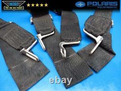2 CROW 5 POINT Racing Harness Harnesses Seat Belts RZR Maverick YXZ1000 Talon