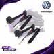 2 Car Black Universal Durable Adjustable Front Seat Belt Harness For Volkswagen