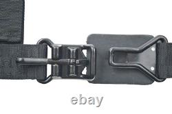 2 Inch Racing Harness Floor Mount 3 Point Y Seat Belt Black Checkerboard