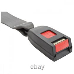 2 Point Lap Seat Belt for Motorhome Adjustable Safety Strap In Grey