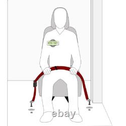 2 Point Lap Seat Belt for Motorhome Adjustable Safety Strap In Grey