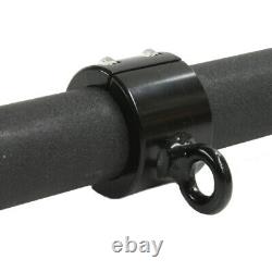 2 Seat Belt Harness Resistant Snap-In 1-3/4 Bar Clamp Eye Bolt Mounting Bracket