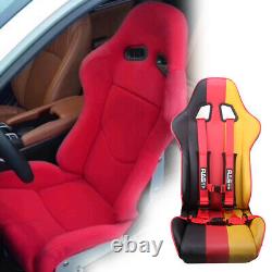 2 Universal 4 Point Sport Quick Release Safety Seat Belt Harness Racing Car