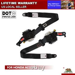 2rd Row Left&Right Side Seat Belt For Honda Accord 2023-25 Retractor Assembly US