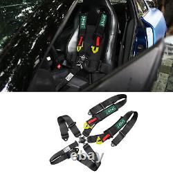 2x 5 Point Harness Cam-Lock Seat Belt Nylon for ATV UTV ATV RZR Can-Am Polaris