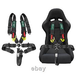 2x 5 Point Harness Cam-Lock Seat Belt Nylon for ATV UTV ATV RZR Can-Am Polaris